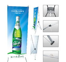 國(guó)彩數(shù)字印刷 專(zhuān)業(yè)X展架制作，助力廣告與形象展示